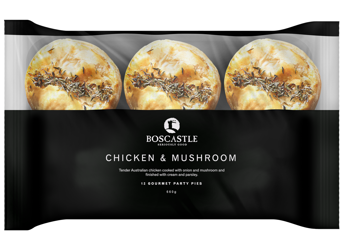 Party Chicken and Mushroom x 12 | Carton of 4